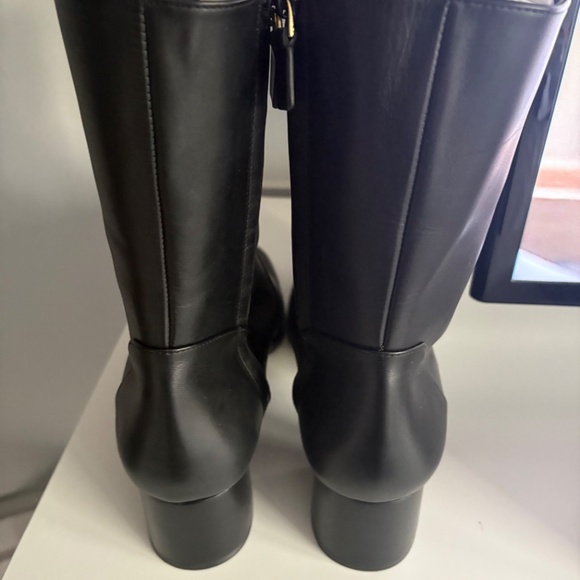 Stuart Weitzman Black Leather Boots - Size 12 - NEW IN BOX - Picture 8 of 9